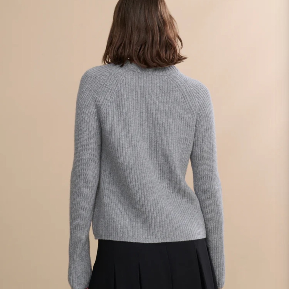 Jenni Kayne Heather Grey Sweater - Picture 4 of 13